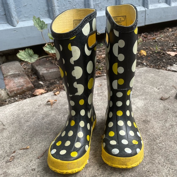 bogs yellow rain boots